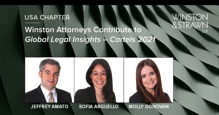 Winston Attorneys Contribute To Global Legal Insights Cartels 2021