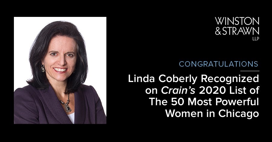 Linda Coberly Recognized On Crain’s 2020 List Of The 50 Most Powerful ...