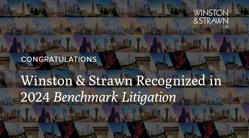 Winston Strawn Recognized In 2024 Benchmark Litigation Winston Strawn   Accolade Benchmark 2024 1010 