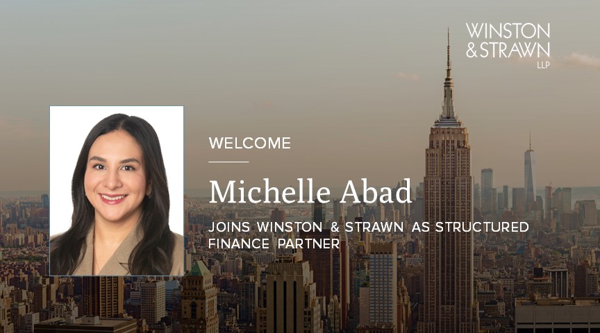 Winston Strawn Strengthens Structured Finance Practice With