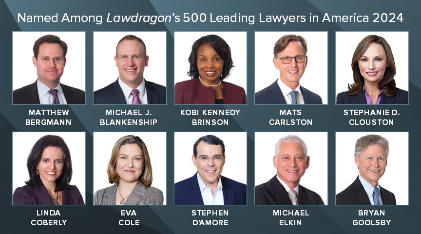 Winston Attorneys Featured On The 2024 Lawdragon 500 Leading Lawyers In ...