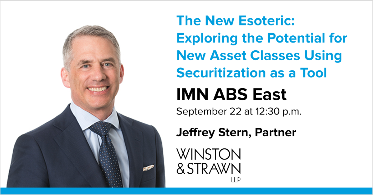 Jeffrey Stern Speaks at IMN ABS East