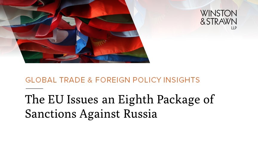 The EU Issues An Eighth Package Of Sanctions Against Russia   276152 